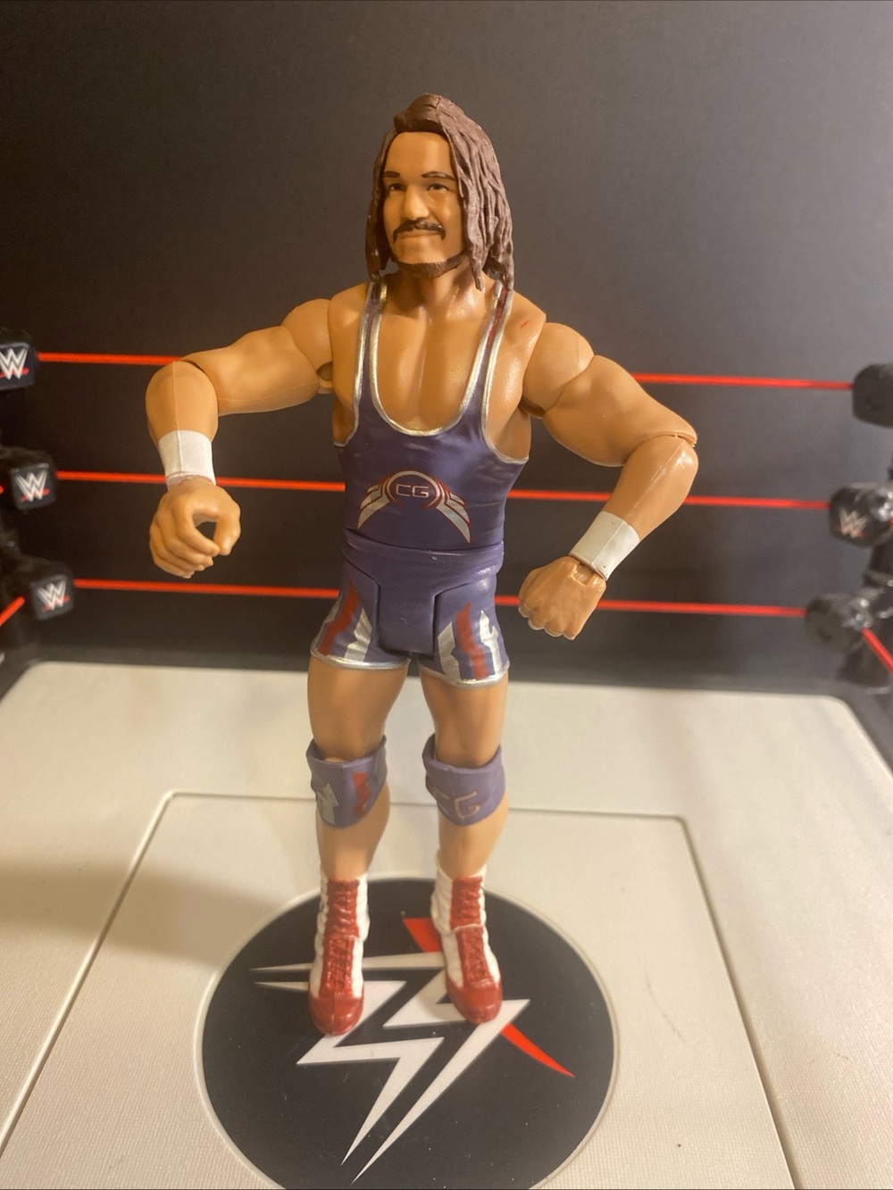Chad Gable WWE 2012 Mattel Battle Pack 44 American Alpha